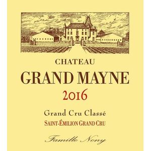 2019 Chateau Grand Mayne Grand Cru Classe, Saint-Emilion Grand Cru 6x75cl