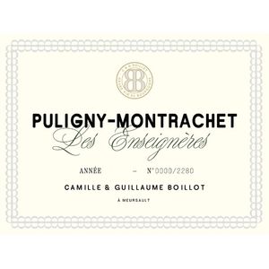 2023 Camille & Guillaume Boillot, Puligny-Montrachet, Les Enseigneres 6x75cl