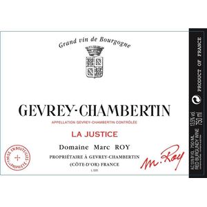2020 Domaine Marc Roy, Gevrey-Chambertin, La Justice 12x75cl