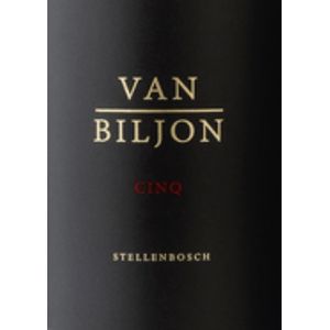 2015 Van Biljon, Cinq, Stellenbosch 6x75cl