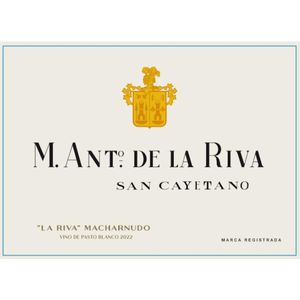 2022 M. Ant. De la Riva, Macharnudo San Cayetano, Jerez 6x75cl