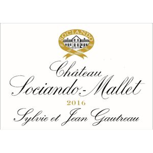 2016 Chateau Sociando-Mallet, Haut-Medoc 6x75cl