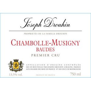 2017 Joseph Drouhin, Chambolle-Musigny Premier Cru, Les Baudes 6x75cl
