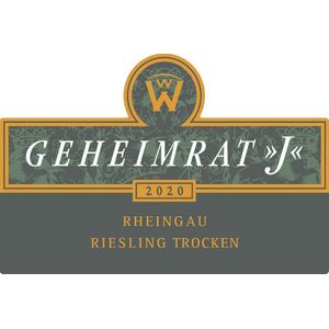 2020 Geheimrat Wegeler, Riesling J Trocken, Rheingau 6x75cl