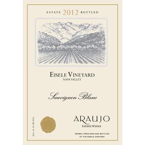 2012 Araujo, Eisele Vineyard Sauvignon Blanc, Napa Valley 6x75cl
