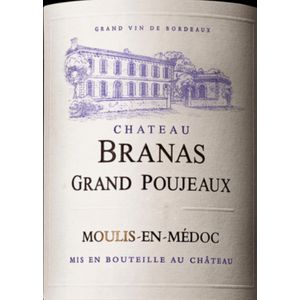 2018 Chateau Branas Grand Poujeaux, Moulis en Medoc 6x150cl