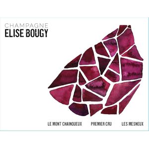NV Elise Bougy, Le Mont Chainqueux Premier Cru, Les Mesneux 6x75cl