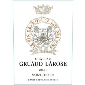 2021 Chateau Gruaud Larose 2eme Cru Classe, Saint-Julien 12x75cl