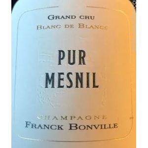 2018 Franck Bonville, Grand Cru, Pur Mesnil Blanc de Blancs 6x75cl