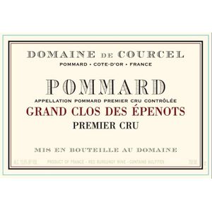 2017 Domaine de Courcel, Pommard Premier Cru, Les Grands Epenots 6x75cl