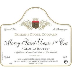 2017 Odoul Coquard, Morey-Saint-Denis Premier Cru, La Riotte 6x75cl