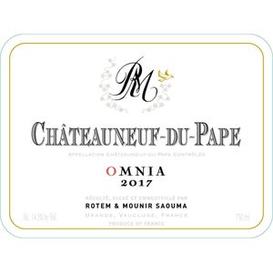 2017 Rotem & Mounir Saouma, Chateauneuf-du-Pape, Omnia 6x75cl