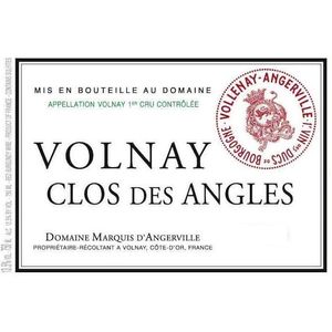 2010 Domaine Marquis d'Angerville, Volnay Premier Cru, Les Angles 12x75cl