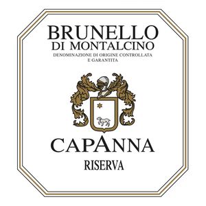 2016 Capanna, Brunello di Montalcino, Riserva 6x75cl