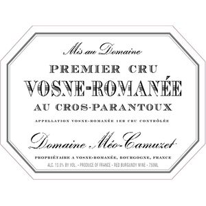 2010 Domaine Meo Camuzet, Vosne-Romanee Premier Cru, Cros Parantoux 3x75cl