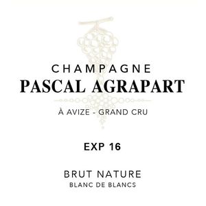 2016 Agrapart & Fils, Experience Blanc de Blancs Brut Nature Grand Cru, Avize 6x75cl