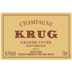NV Krug, Grande Cuvee 161eme Edition 1x300cl