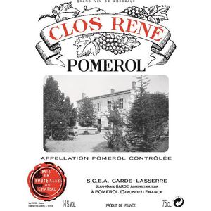 2018 Clos Rene, Pomerol 6x75cl
