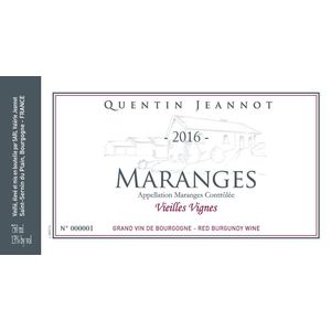 2020 Quentin Jeannot, Maranges, Vieilles Vignes 6x75cl