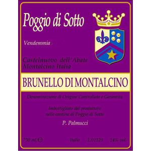 2019 Poggio di Sotto, Brunello di Montalcino 3x75cl