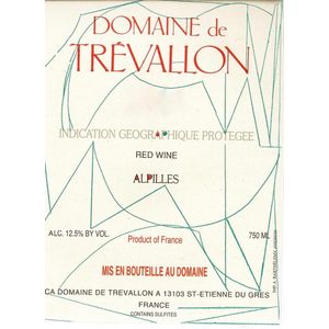 2015 Domaine de Trevallon, Rouge, Alpilles IGP 6x75cl