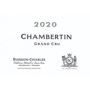 2021 Buisson-Charles, Chambertin Grand Cru 12x75cl