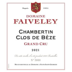 2019 Domaine Faiveley, Chambertin-Clos de Beze Grand Cru 6x75cl
