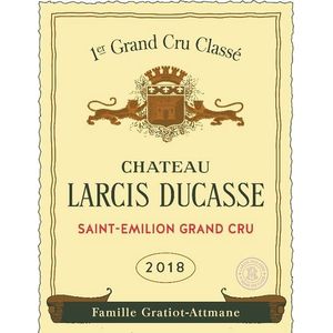 2018 Chateau Larcis Ducasse Premier Grand Cru Classe B, Saint-Emilion Grand Cru 6x75cl