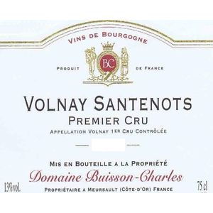 2019 Buisson-Charles, Volnay Premier Cru, Santenots 12x75cl