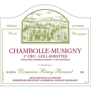 2018 Boursot, Chambolle-Musigny Premier Cru, Les Lavrottes 3x150cl