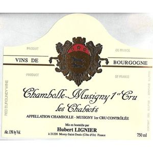 2019 Hubert Lignier, Chambolle-Musigny Premier Cru, Les Chabiots 6x75cl