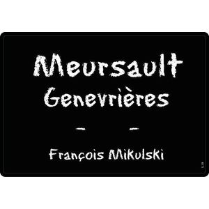 2020 Francois Mikulski, Meursault Premier Cru, Genevrieres 6x75cl
