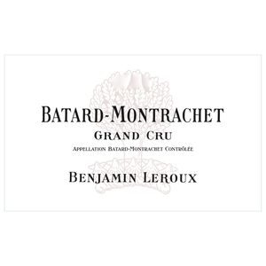 2019 Benjamin Leroux, Batard-Montrachet Grand Cru 3x150cl