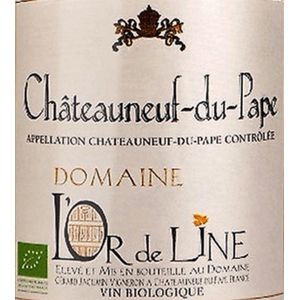 2020 Domaine L'Or de Line, Chateauneuf-du-Pape, Rouge 3x150cl