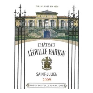 2009 Chateau Leoville Barton 2eme Cru Classe, Saint-Julien 12x75cl