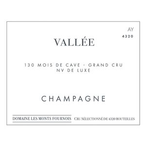 NV Domaine Les Monts Fournois, Vallee De Luxe Grand Cru, Ay 6x75cl