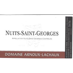 2016 Domaine Arnoux-Lachaux, Nuits-Saint-Georges, Rouge 12x75cl