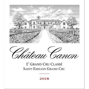 2018 Chateau Canon Premier Grand Cru Classe B, Saint-Emilion Grand Cru 6x150cl
