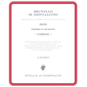 2019 Stella di Campalto (Podere S.Giuseppe), Brunello di Montalcino, Corso 1x150cl