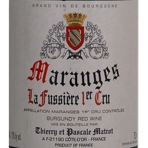 2017 Matrot, Maranges Premier Cru, La Fussiere 12x75cl