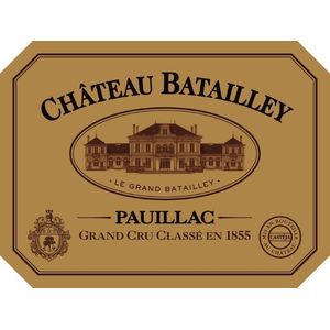2021 Chateau Batailley 5eme Cru Classe, Pauillac 6x75cl