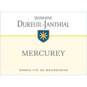 2020 Vincent Dureuil Janthial, Mercurey, Rouge 12x75cl