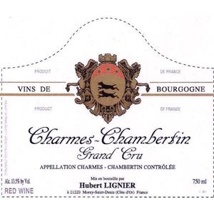 2017 Hubert Lignier, Charmes-Chambertin Grand Cru 6x75cl