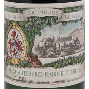 2021 Von Schubert, Maximin Grunhauser Abtsberg Riesling Kabinett Nr 68 3x150cl