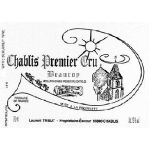 2023 Laurent Tribut, Chablis Premier Cru, Beauroy 6x75cl
