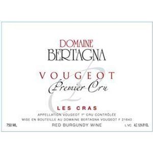 2019 Domaine Bertagna, Vougeot Premier Cru, Les Cras Rouge 6x75cl