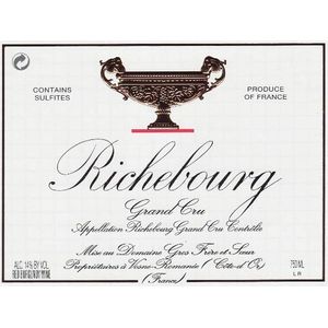 2012 Gros Frere et Soeur, Richebourg Grand Cru 6x75cl