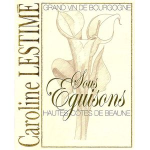 2020 Caroline Lestime, Bourgogne, Hautes Cotes de Beaune Sous Eguisons 6x75cl