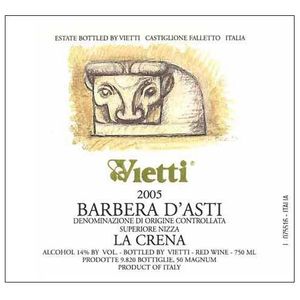 2020 Vietti, Barbera d'Asti, Crena 6x75cl