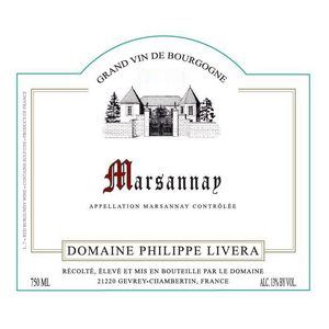 2013 Philippe Livera (Tilleuls), Marsannay 6x150cl